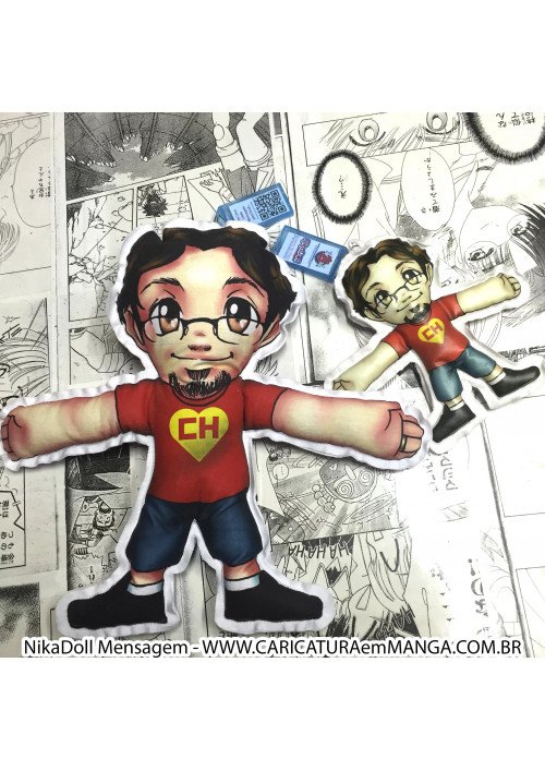 NikaDoll Mensagem de uma pessoa GRANDE e PEQUENO NikaDoll Mensagem de uma pessoa GRANDE e PEQUENO