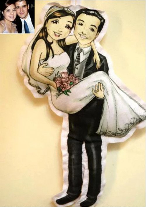 Nikadoll - Boneco de Pano personalizado (Noivos)