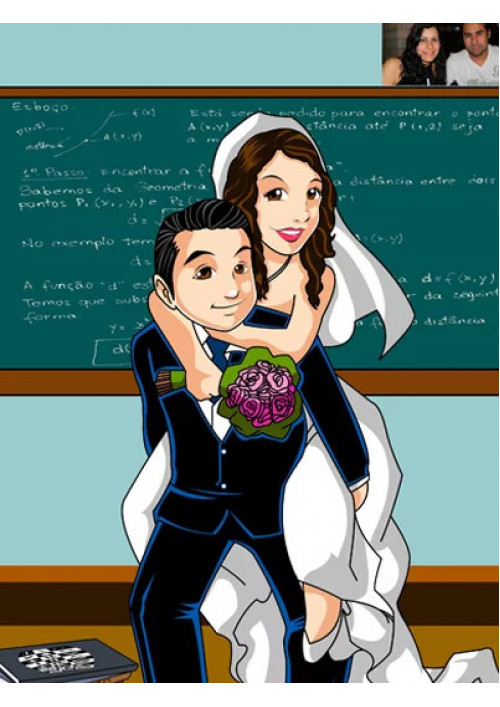 Casamento Colorido (Vetor) Casamento Colorido (Vetor)