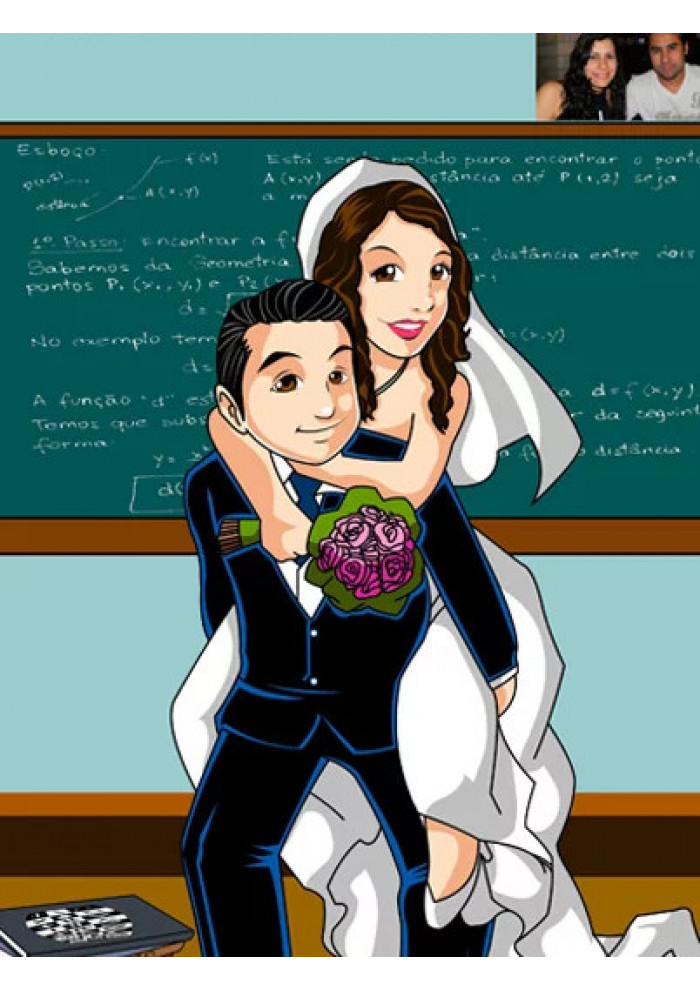 Casamento Colorido (Vetor) Casamento Colorido (Vetor)